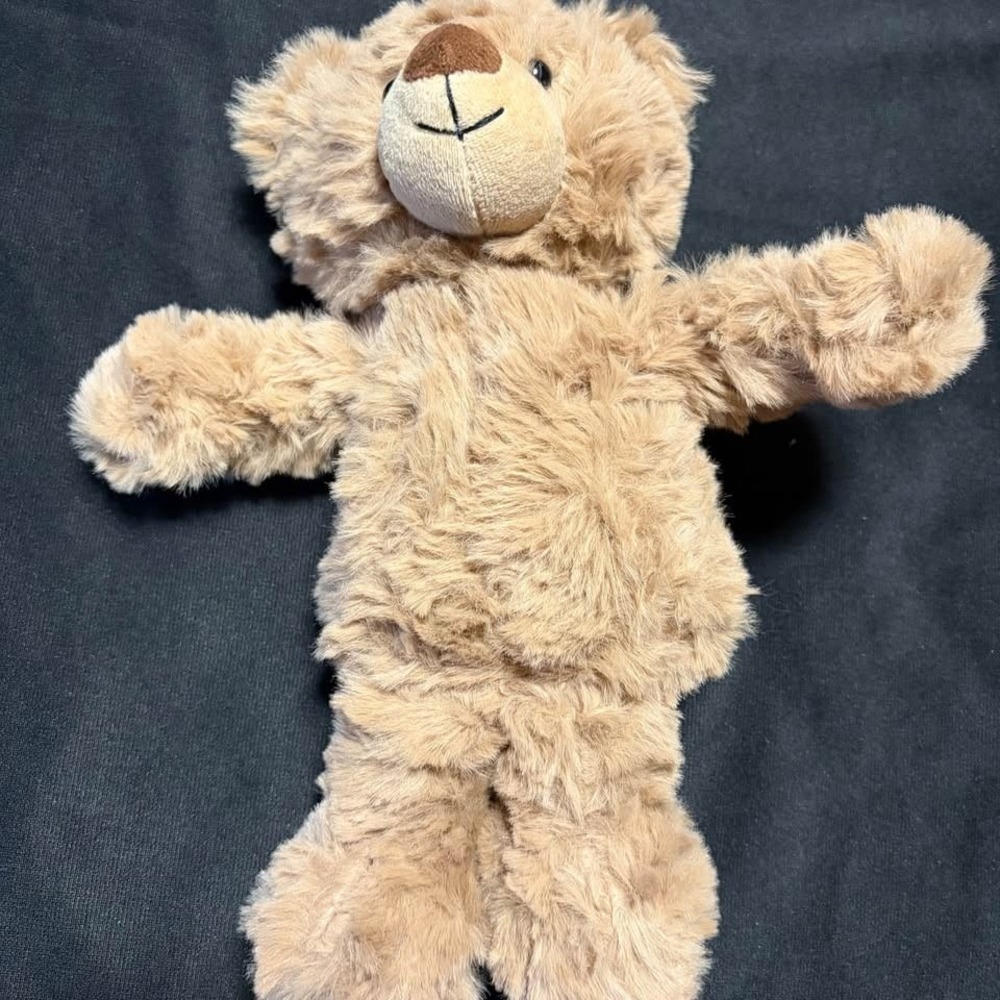 Apricot Lamb Plush Teddy Bear Soft Stuffed Animal Tan Cuddly Lovey Toy